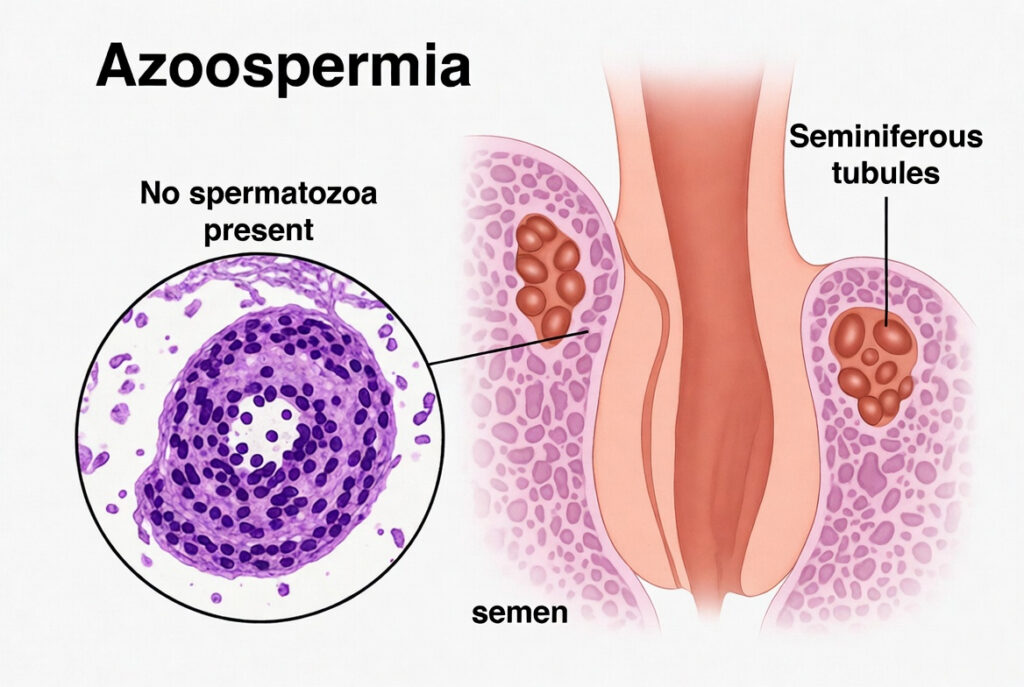A picture of Azoospermia