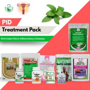 A complete herbal pack designed to eliminate Pelvic Inflammatory Disease — clears infections, reduces inflammation, stops pain and discharge, repairs reproductive tissues, and restores womb health and fertility naturally.