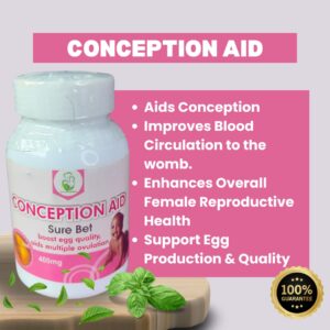 Conception Aid Herbal Supplement | Boost Fertility Naturally