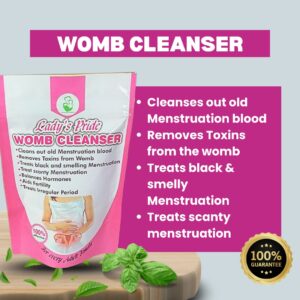 Lady's Pride Womb Cleanser — Herbal Formula for Womb Detox & Menstrual Health